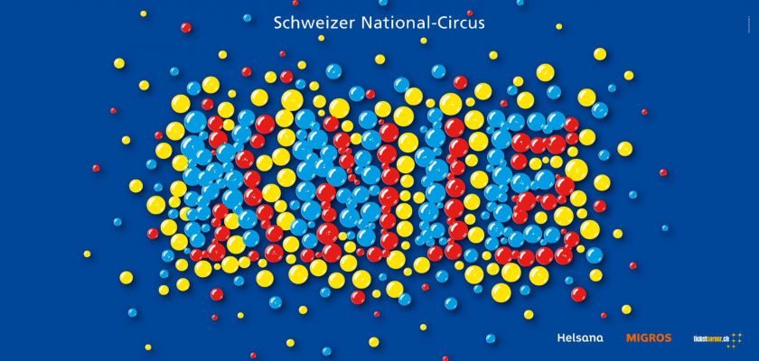 Circus KNIE Tourneeplakat 2013