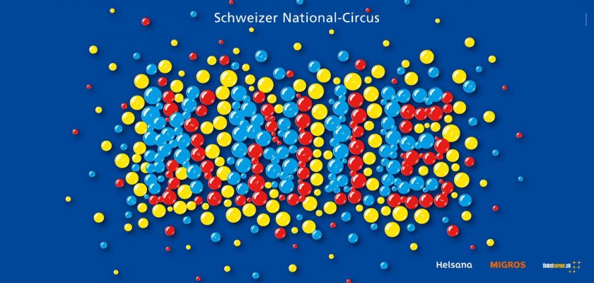 Circus KNIE Tourneeplakat 2013
