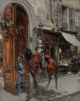 Baldini study by Julian Jung Painting