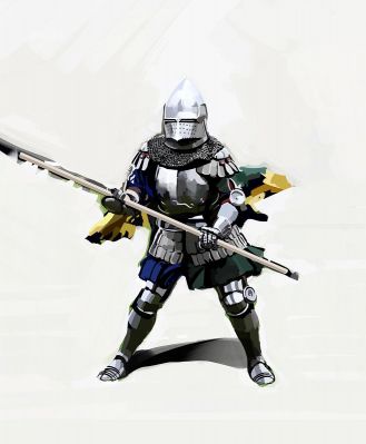 Knight study by Julian Jung