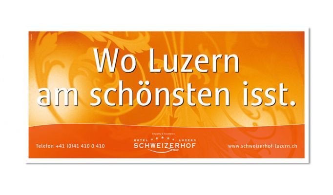 Hotel Schweizerhof Luzern Plakate