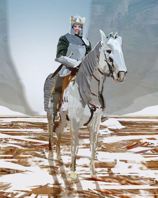 Knight on horse