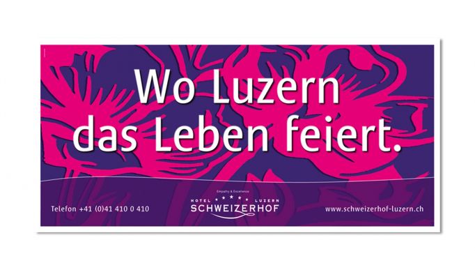 Hotel Schweizerhof Luzern Plakate