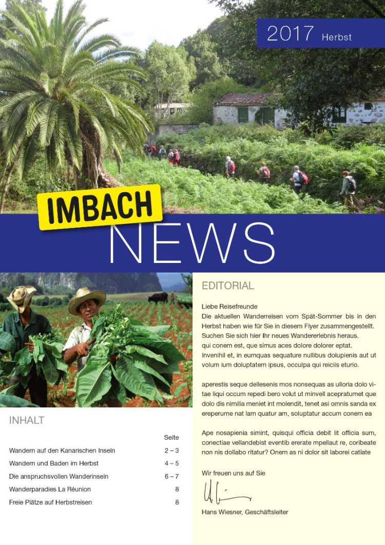 Imbach Reisen AG Imbach Reisen AG